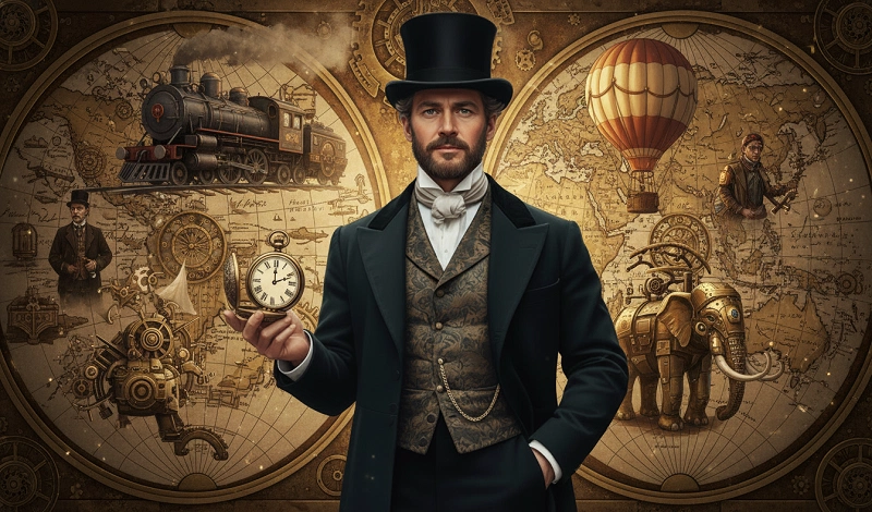 Around the World in 80 Days: Hidden Quest hidden object poster