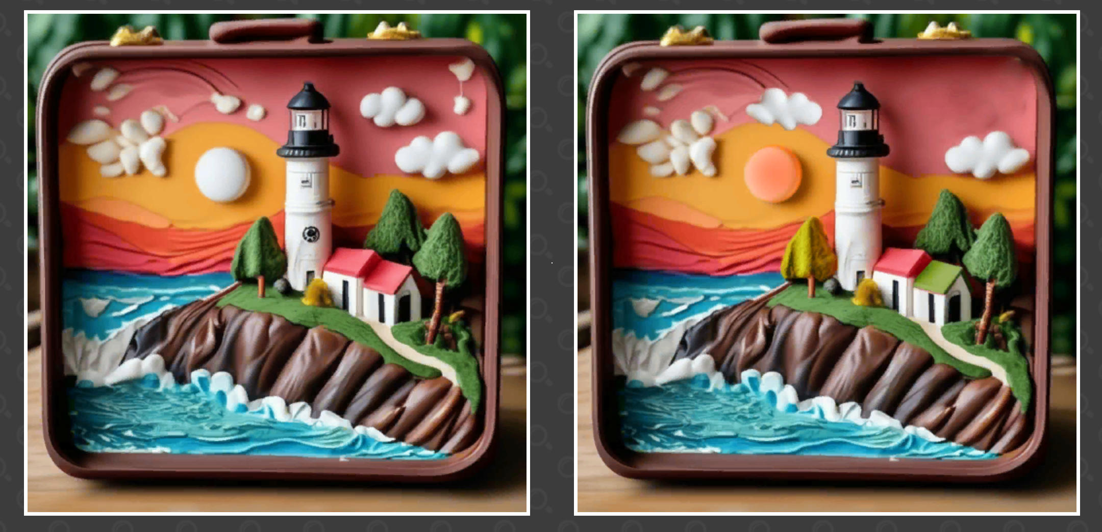 Find 7 Differences Game of Attention hint and timer gameplay