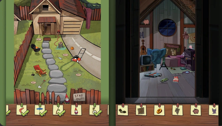Find Joe online hidden object alley clue scene