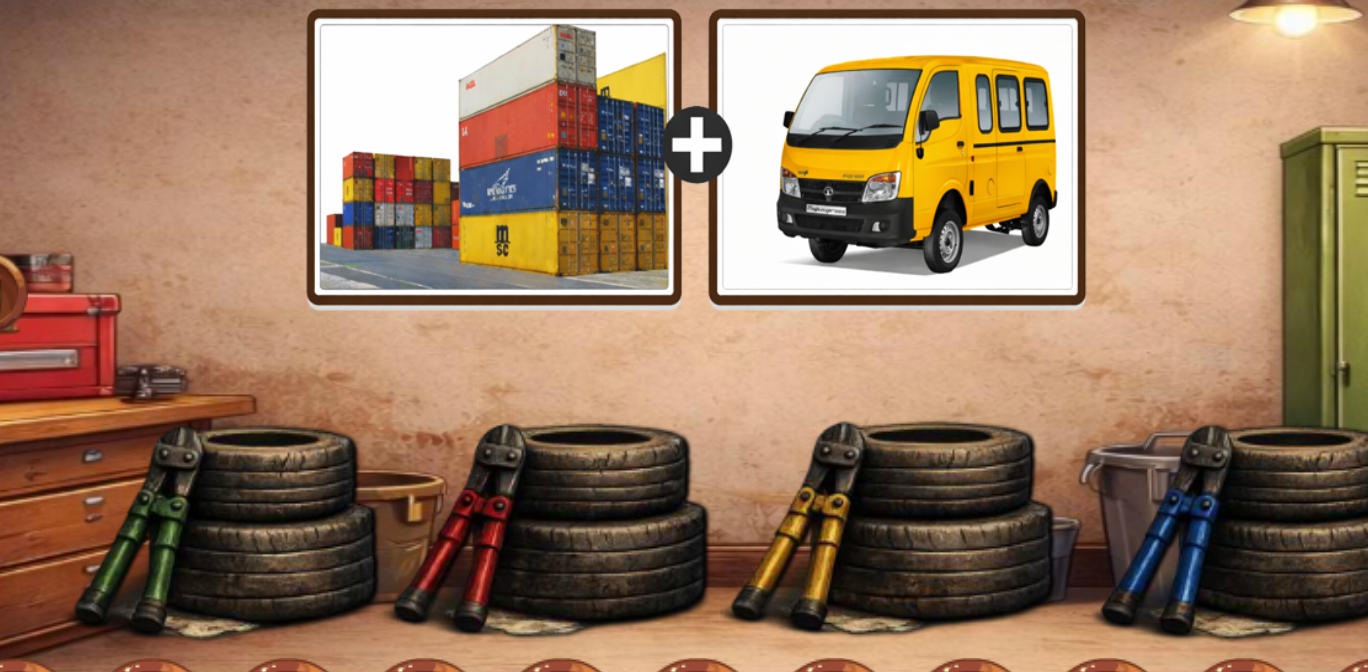 Find Lost Transport Van puzzle clues