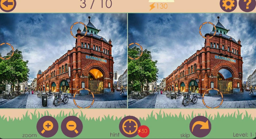 Find The Difference: The Best city building photo puzzle