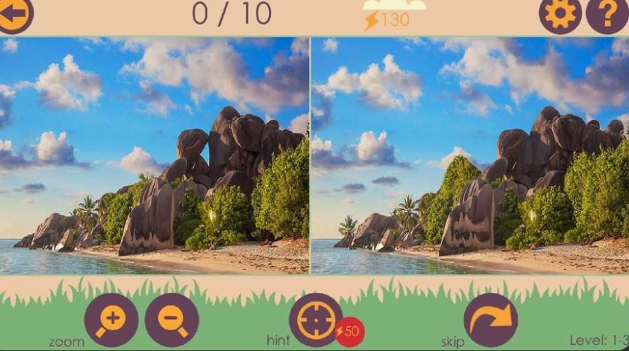 Find The Difference: The Best tropical beach photo level