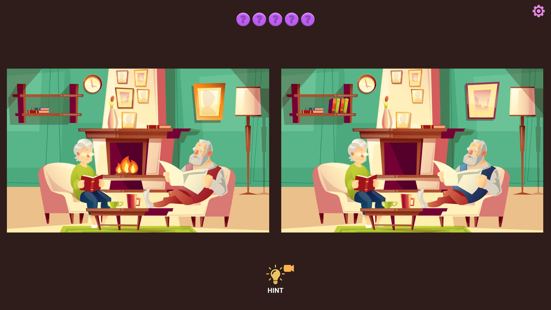 Find The Differences In The Pictures barbershop scene with pets waiting for haircuts