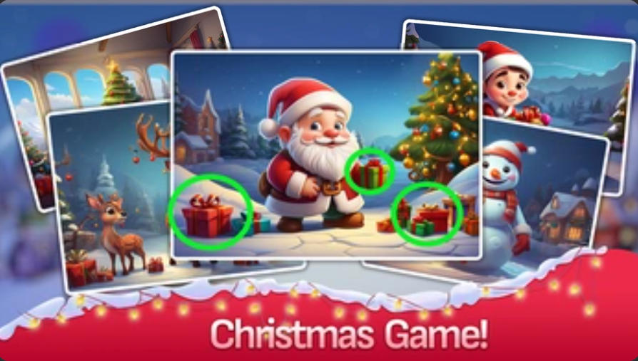 Find the Differences: Winter Tale hidden object poster