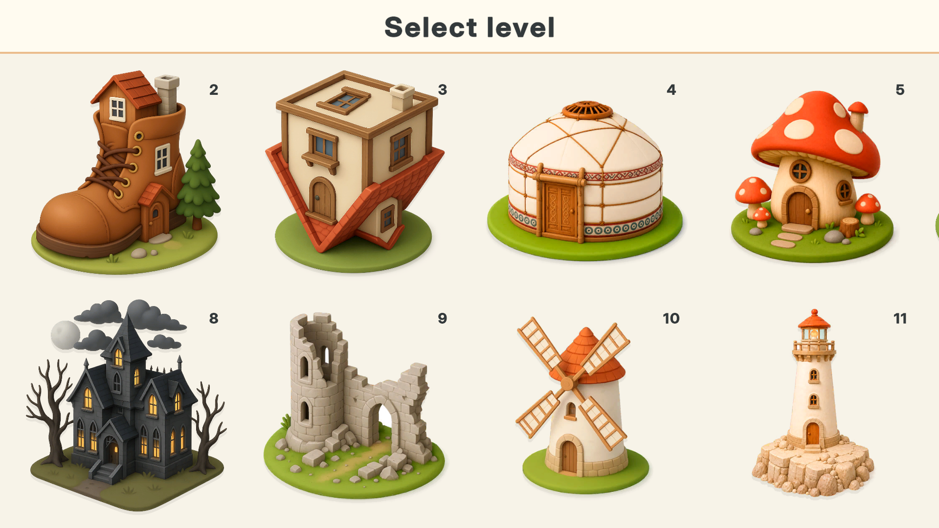 Find the Numbers from 1 to 99 colorful scene with scattered two-digit numbers