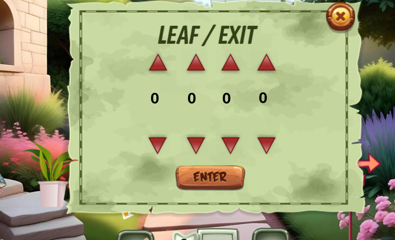 Garden Heaven Escape hidden object puzzle