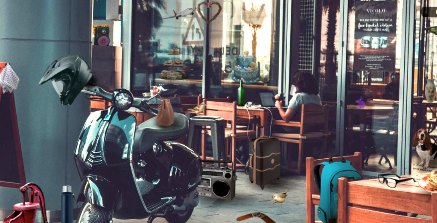 Hidden Object Clues and Mysteries private study mystery scene