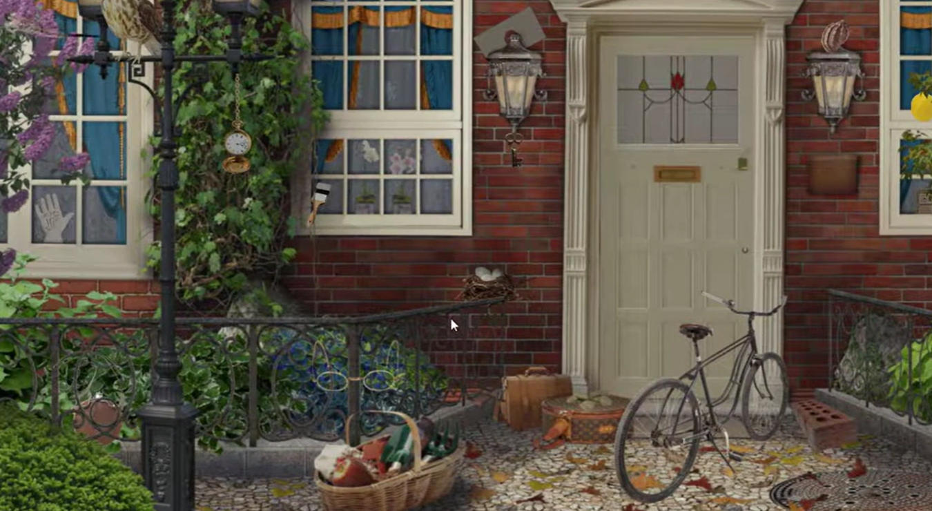 Hidden Object Detective Holmes Heirloom hidden object search scene