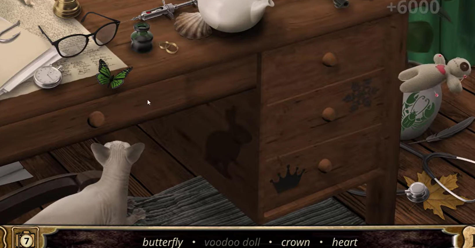 Hidden Object Detective Holmes Heirloom spot the difference puzzle