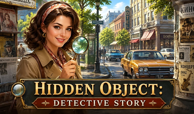 Hidden Object: Detective Story game card