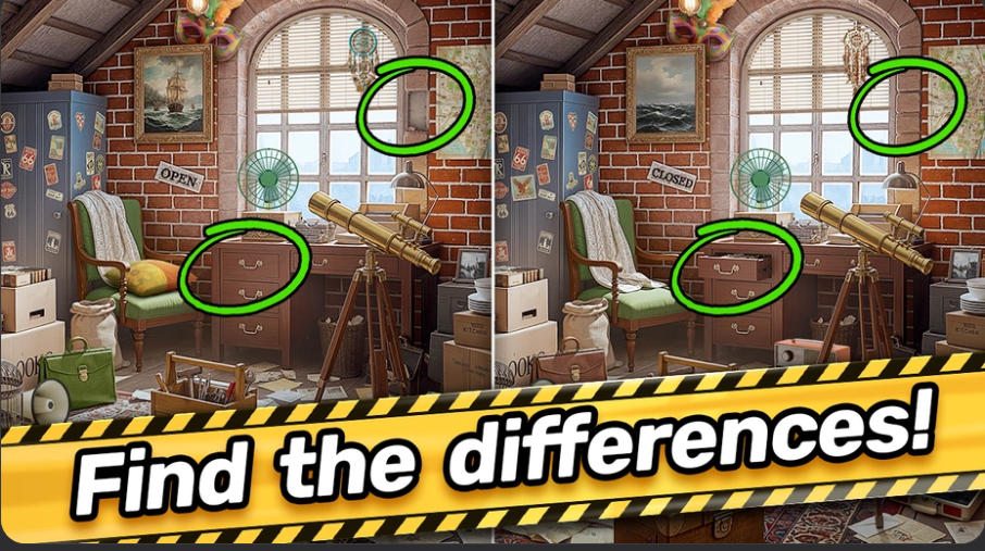 Hidden Object Detective Story online mobile gameplay