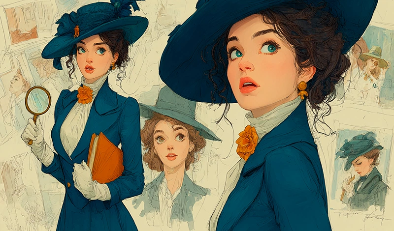 Hidden Object: Emily's Case hidden object poster