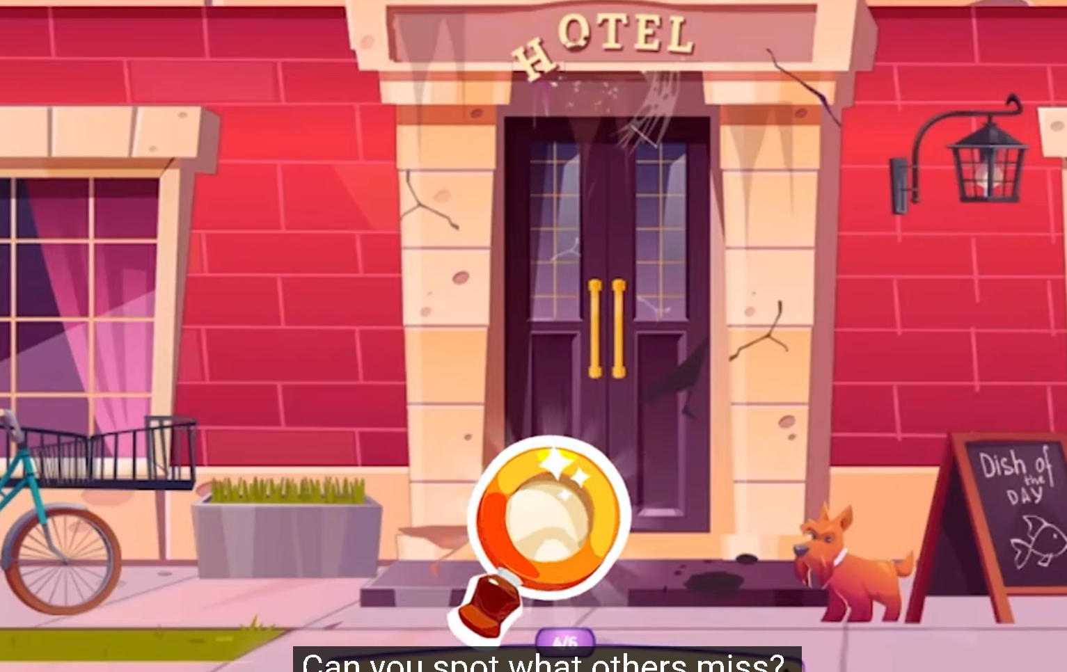 Hidden Object My Hotel cluttered room search