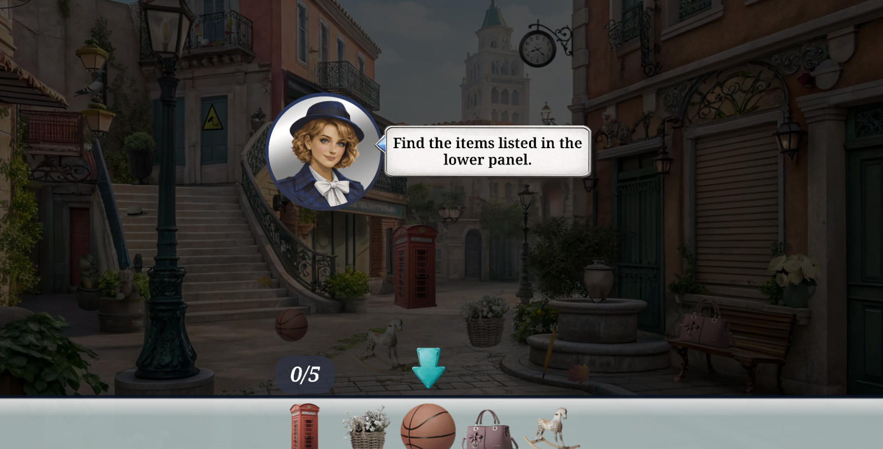 Hidden Object: Street Of Secrets online hidden object gameplay