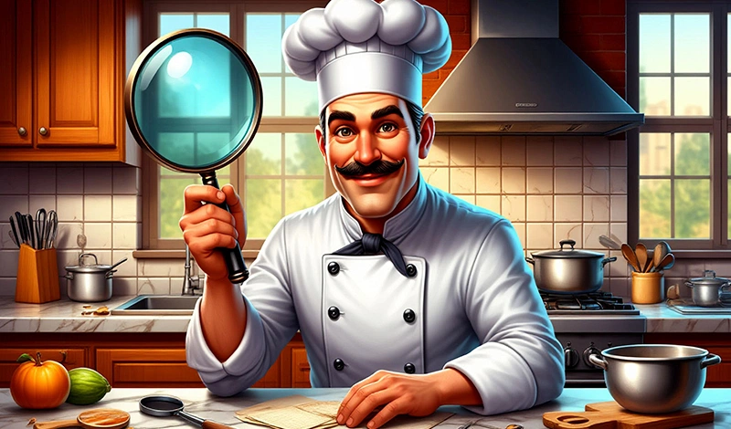 Hidden Object World Cuisines hidden object poster