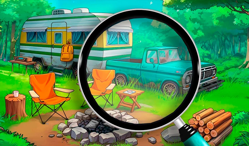 Hidden Objects: American Journey hidden object poster