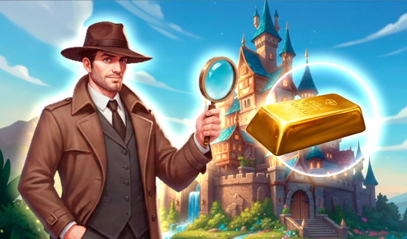 Hidden Objects: Castle Treasures hidden object poster