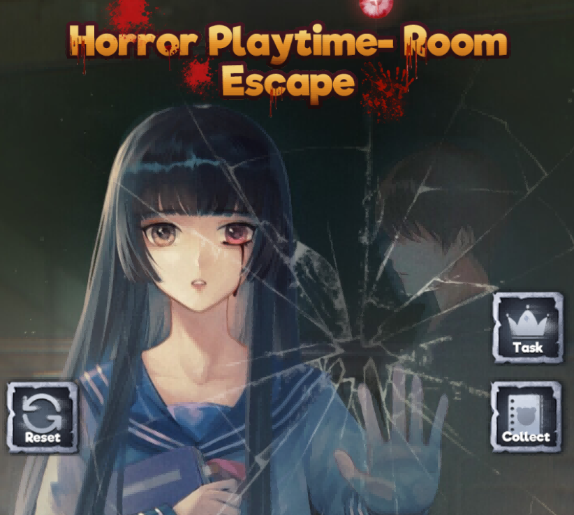 Horror Playtime Room Escape game card