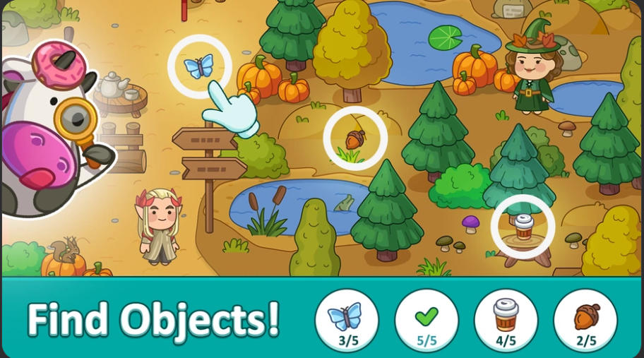 Lost&Found: Find it all! colorful hidden object map