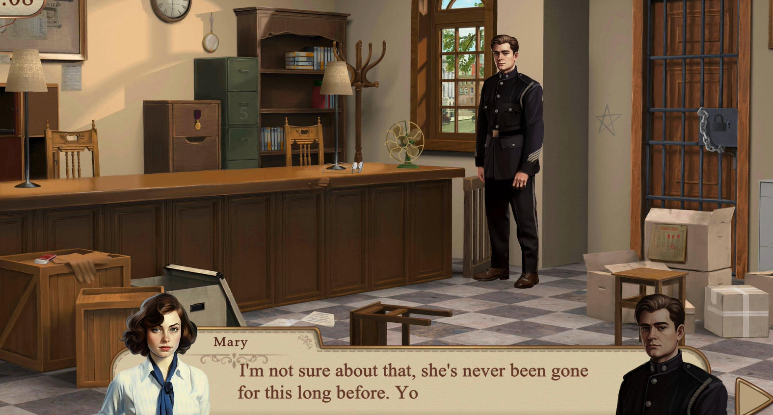Mary's Mystery Hidden Object detective puzzle