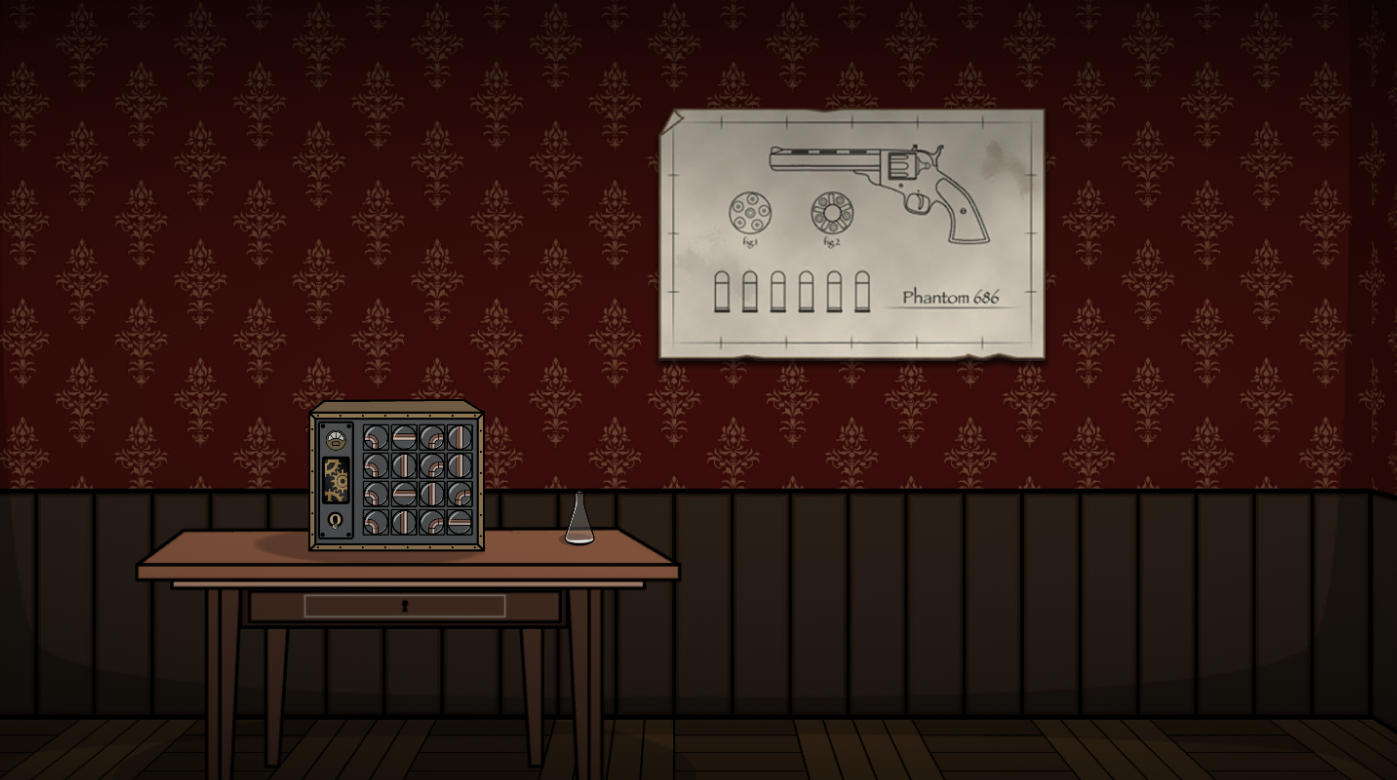 Room Escape Strange Case puzzle character