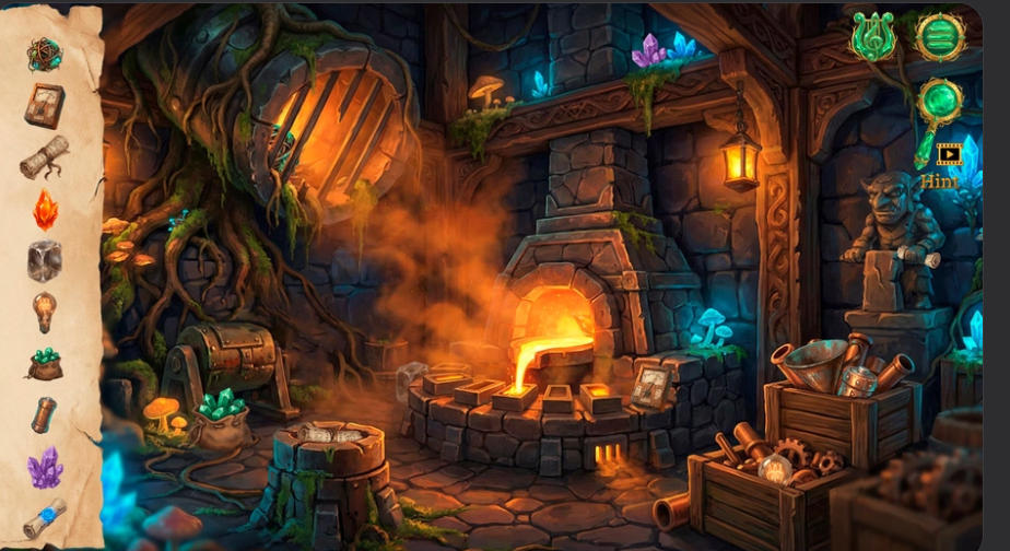 Shadow of the Golden Dragon hidden object fantasy evidence scene
