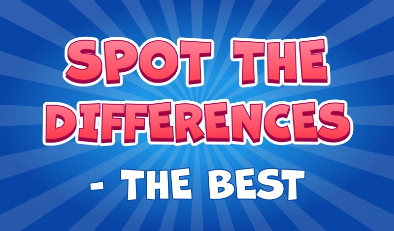 Spot the Differences: The Best hidden object poster