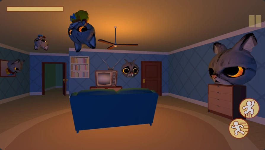 The Cat in Yellow first person horror mystery game