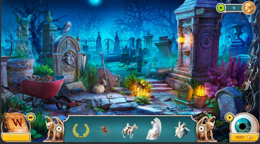 Wendy Mansion Mystery hidden object puzzle gameplay